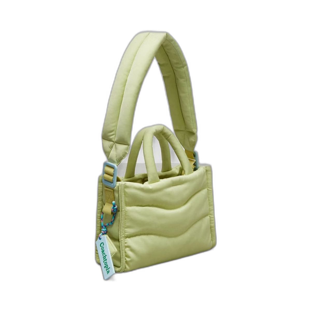 Coach Coachtopia Loop Mini Tote Pale Lime