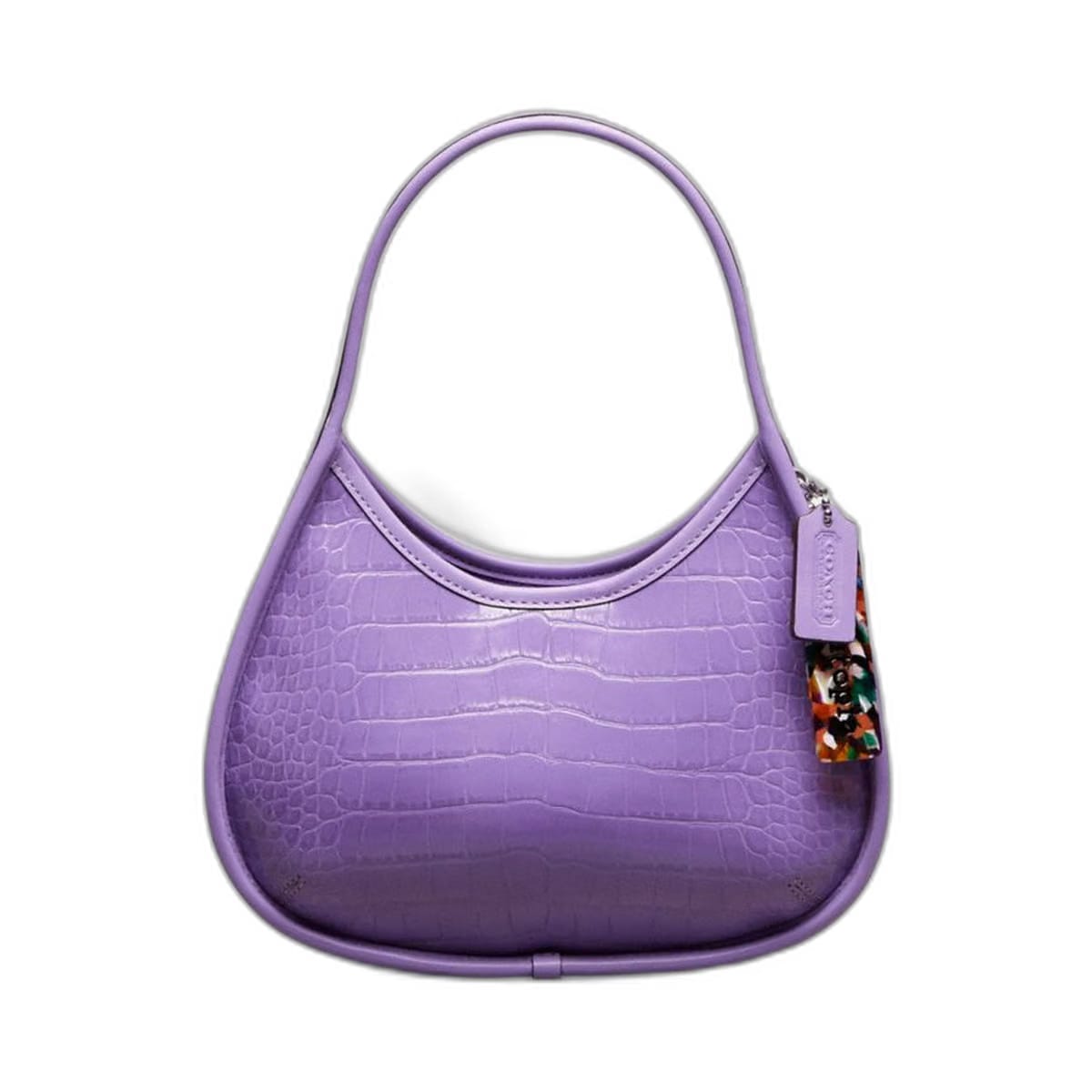 Coach Ergo Bag In Croc Embossed Coachtopia Leather Iris