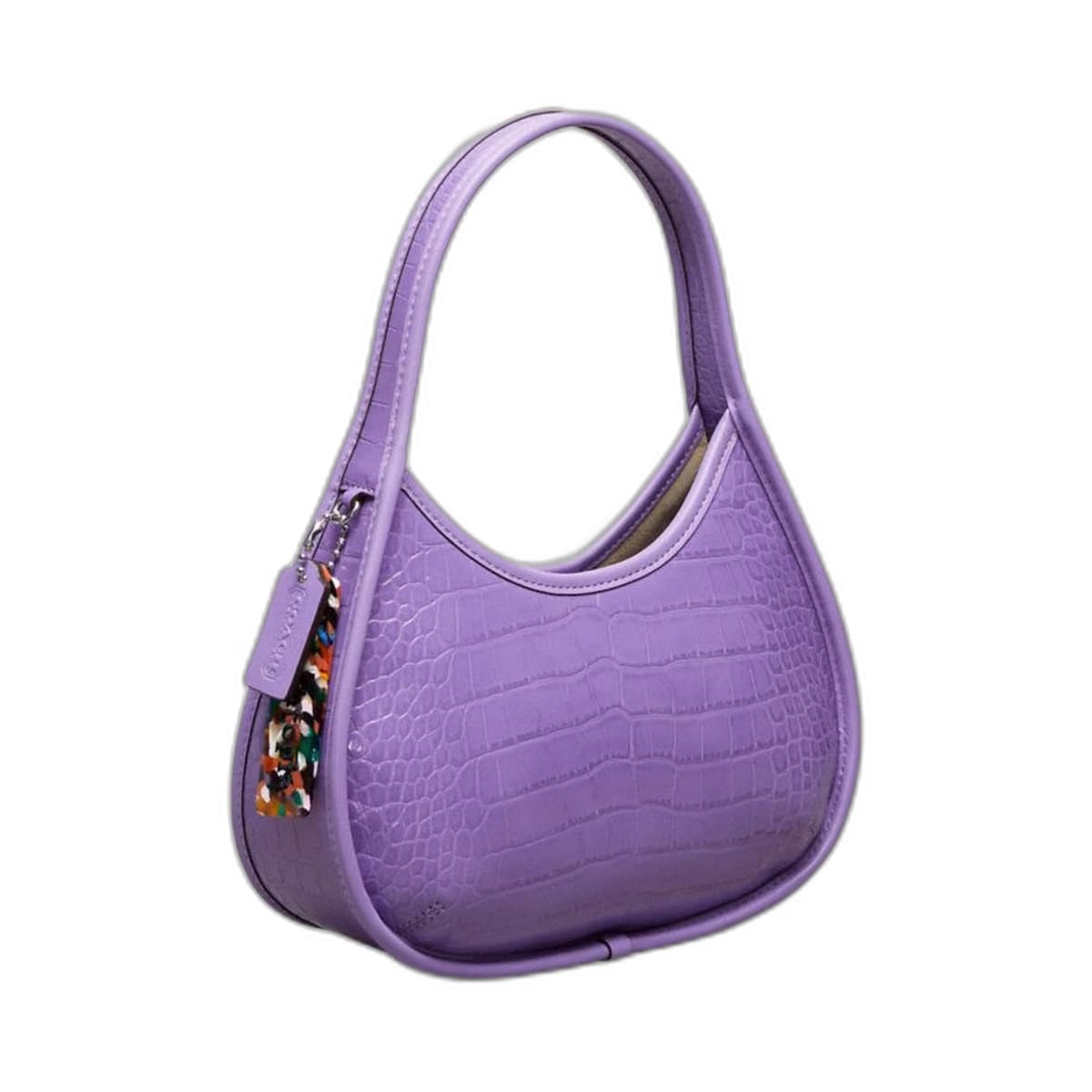 Coach Ergo Bag In Croc Embossed Coachtopia Leather Iris