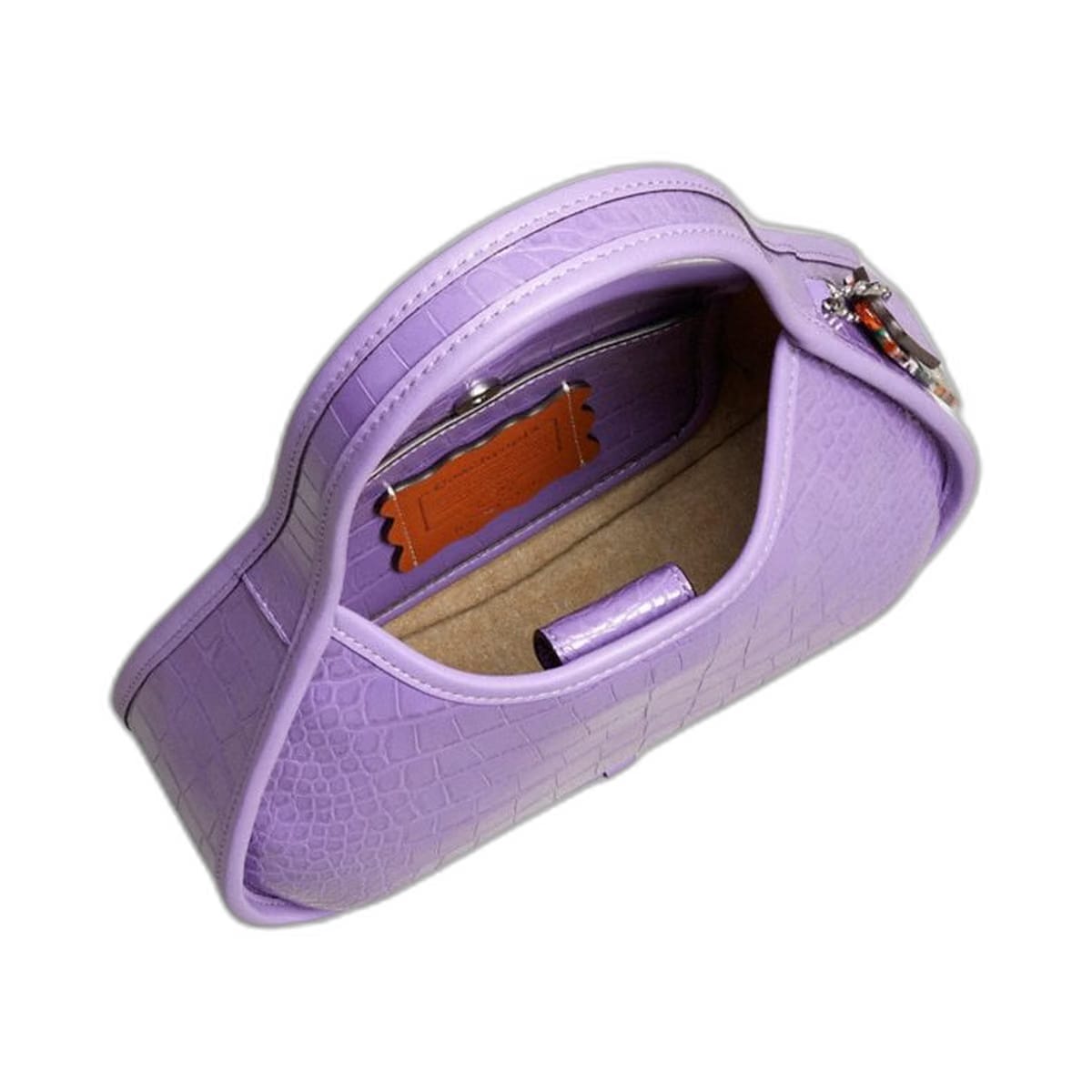 Coach Ergo Bag In Croc Embossed Coachtopia Leather Iris
