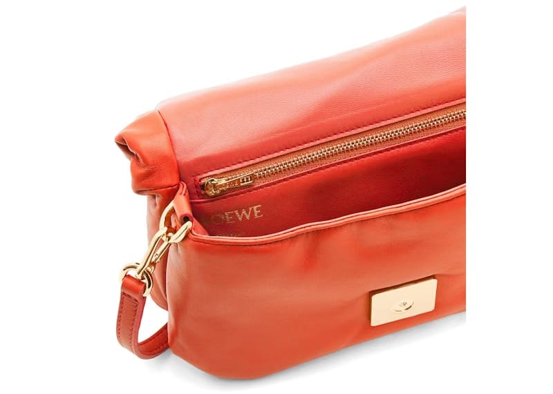 LOEWE Puffer Goya Mini Sunrise Orange