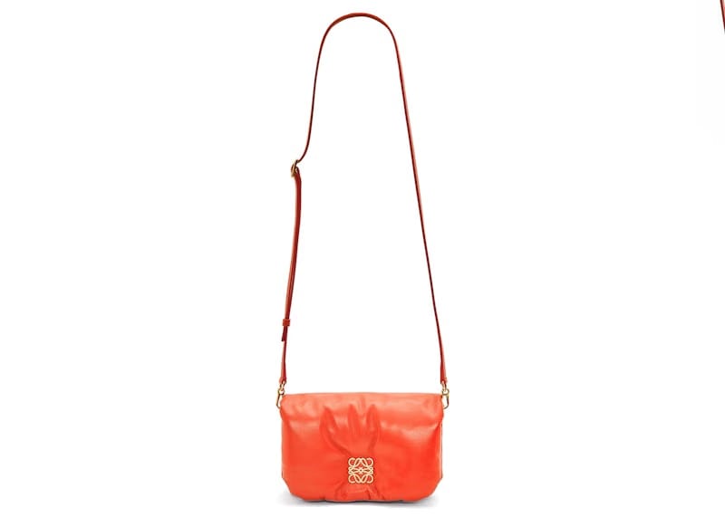 LOEWE Puffer Goya Mini Sunrise Orange