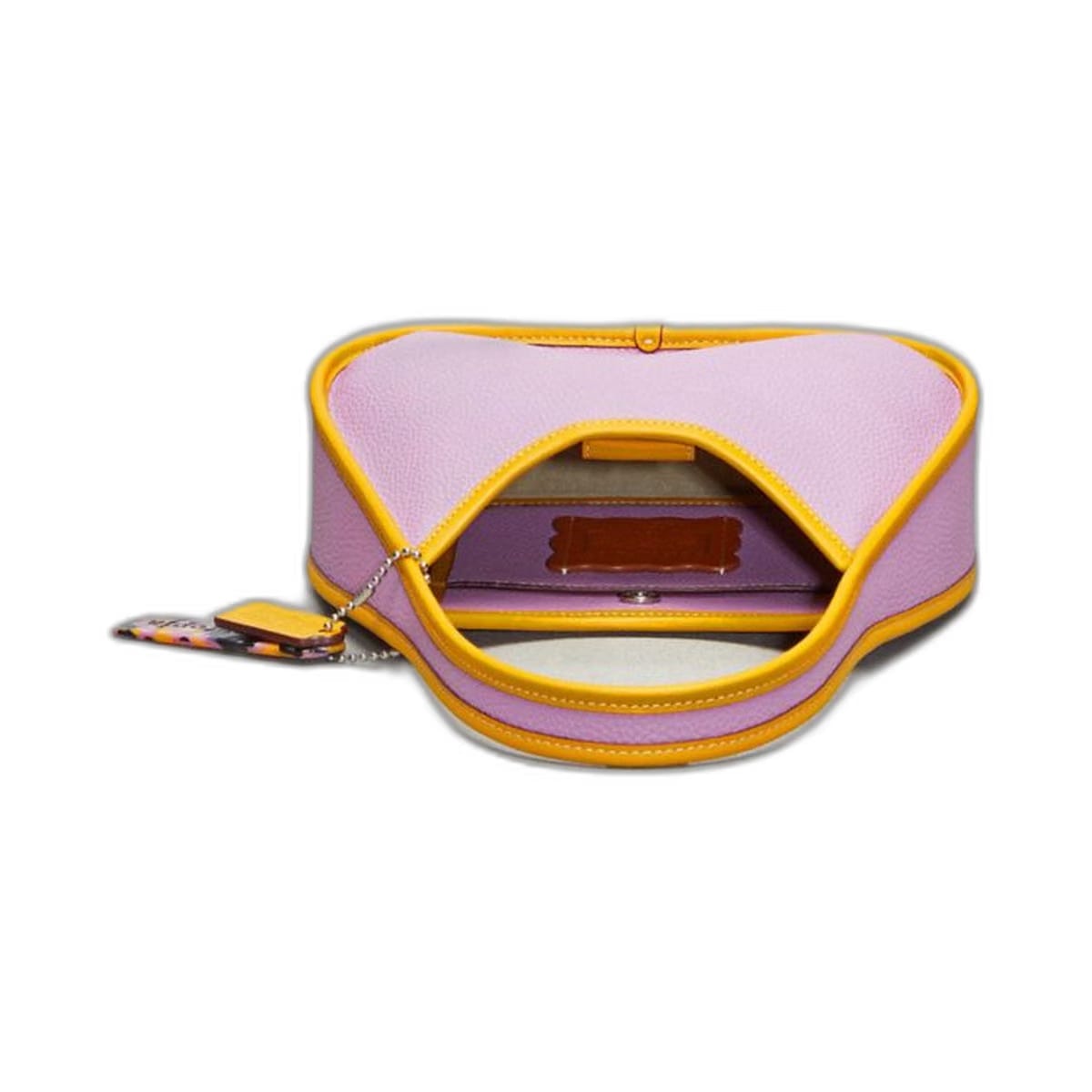 Coach Ergo Bag In Coachtopia Leather Violet Orchid Flax