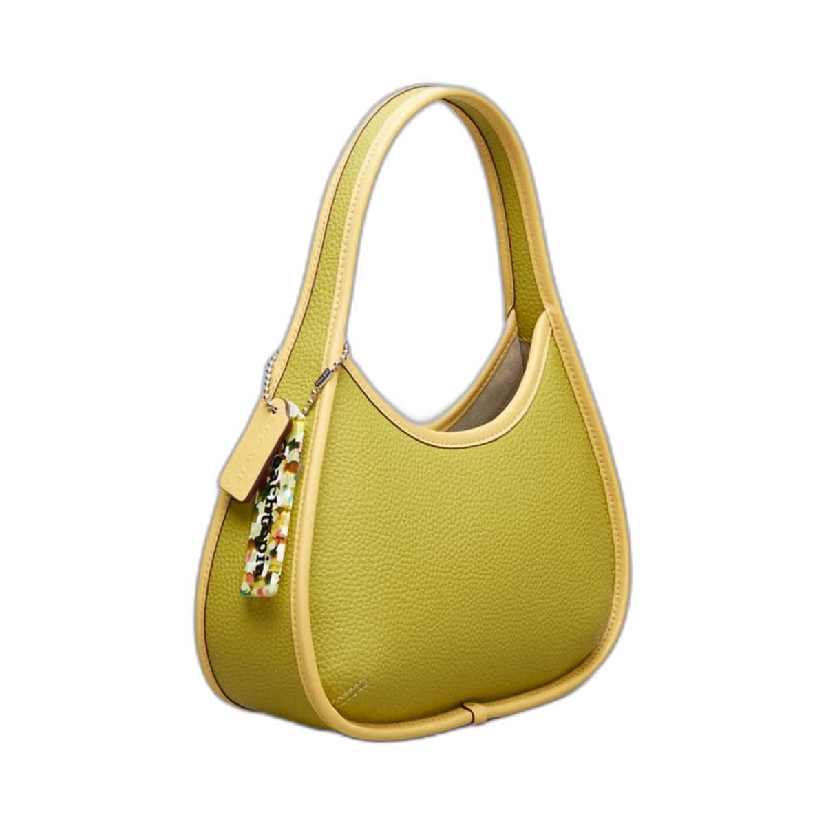 Coach Ergo Bag In Coachtopia Leather Lime Green Sunflower