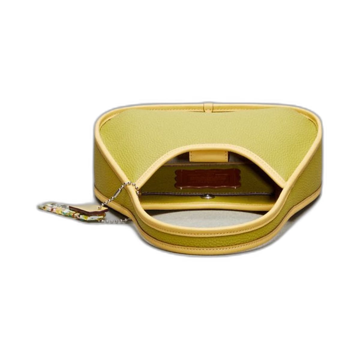 Coach Ergo Bag In Coachtopia Leather Lime Green Sunflower