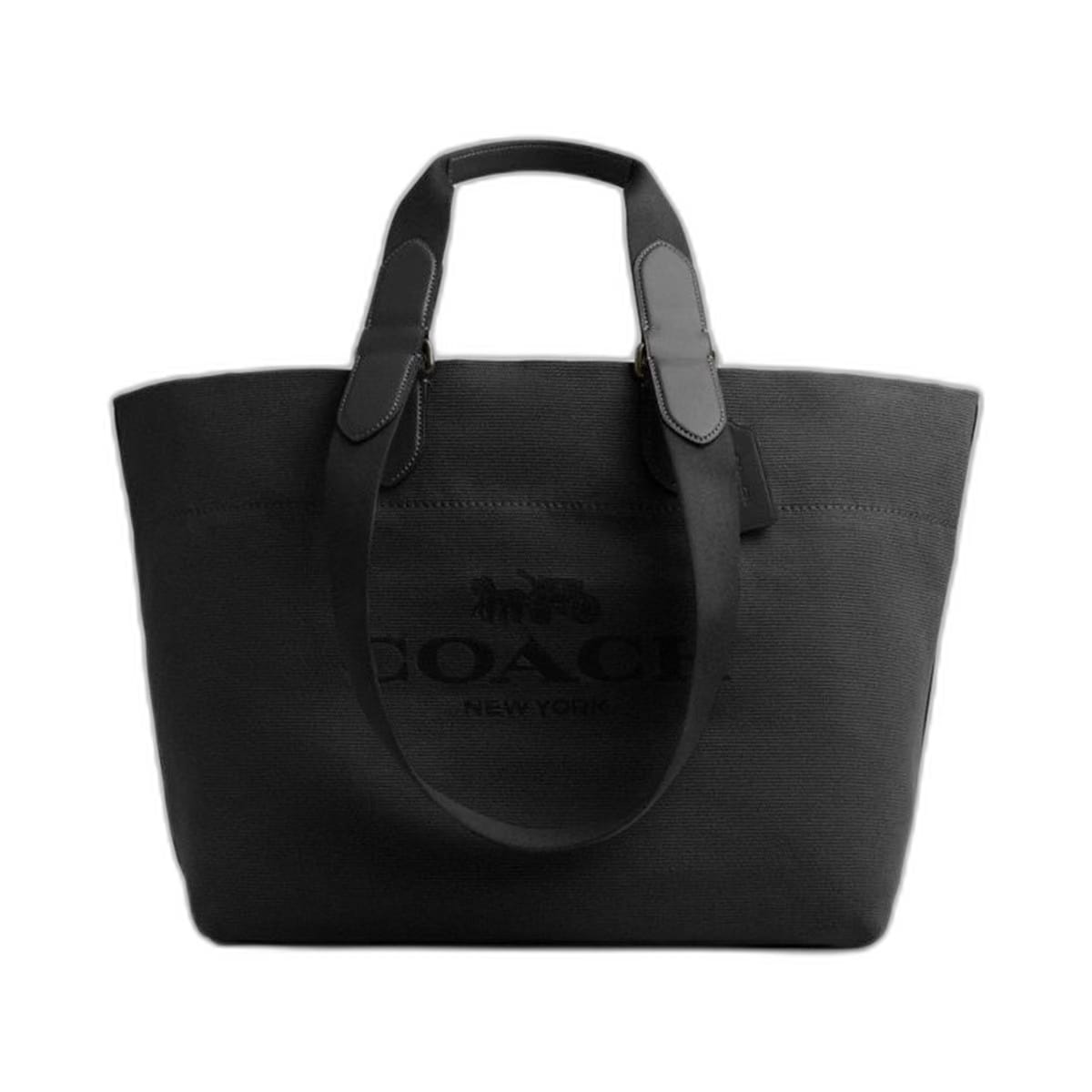 Coach Tour Tote Bag Gunmetal Black Multi
