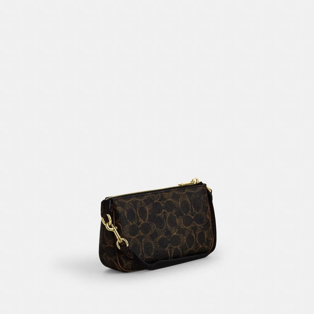 Coach Nolita 19 In Loved Signature Canvas With Charms Gold Brown