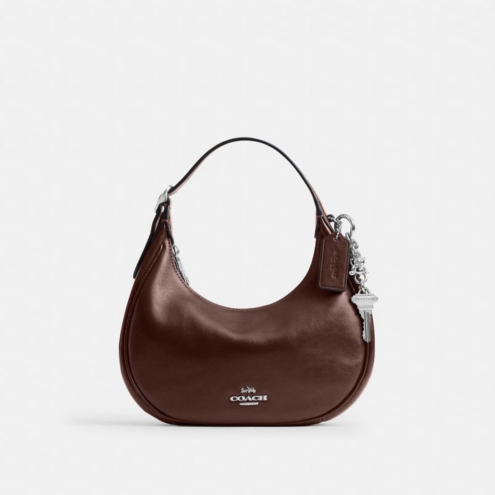 Coach Emily Shoulder Bag Silver Maple