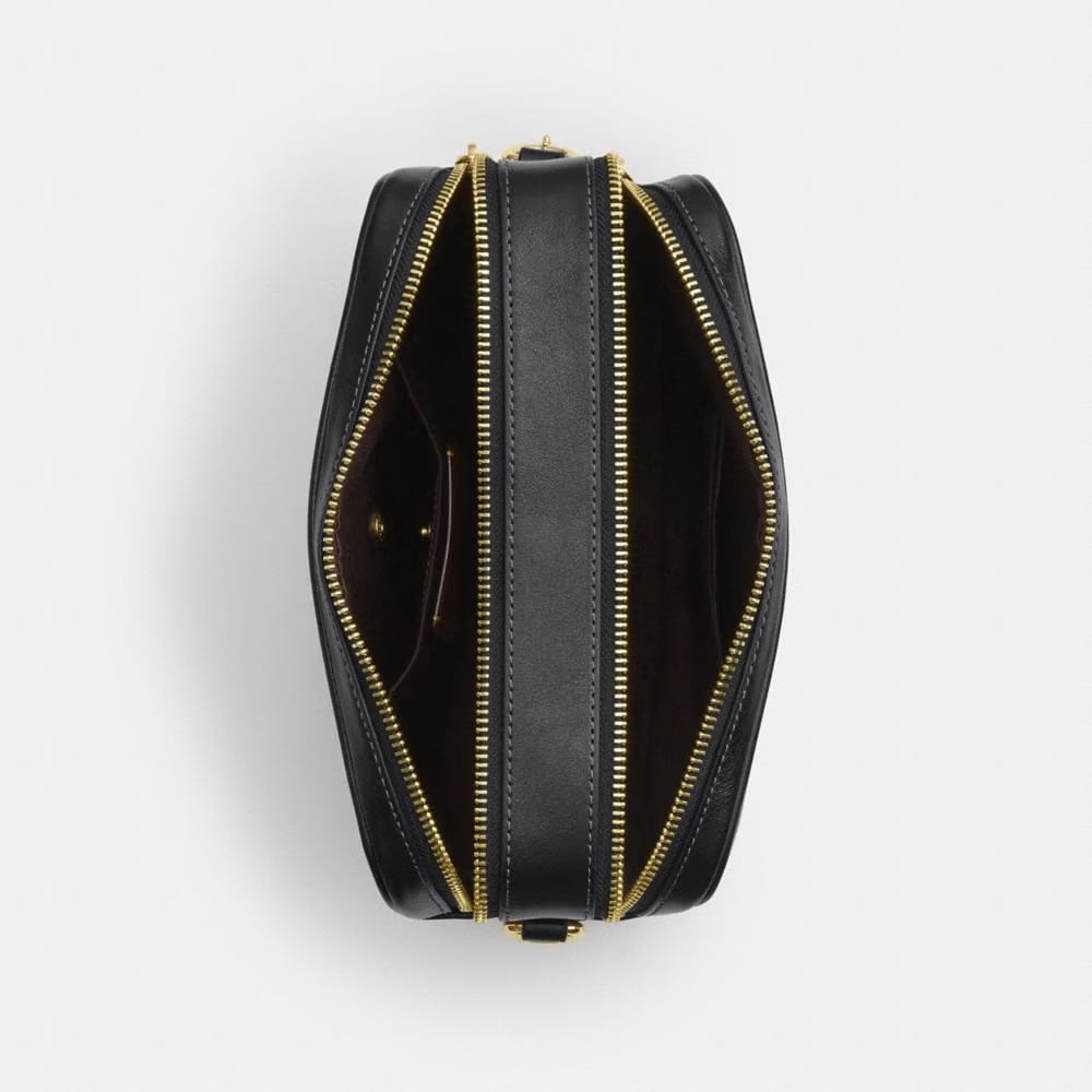 Coach Carey Crossbody Bag Gold Black