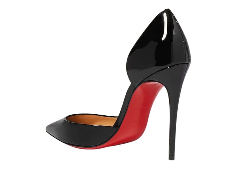 Christian Louboutin Iriza 100mm Pump Black Patent Leather