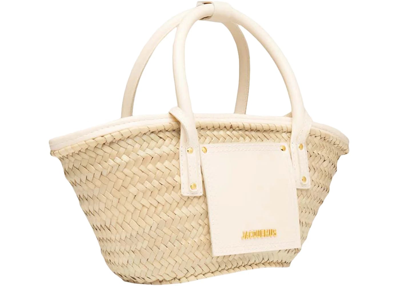 Jacquemus Basket Bag Le Petit Panier Soli Ivory