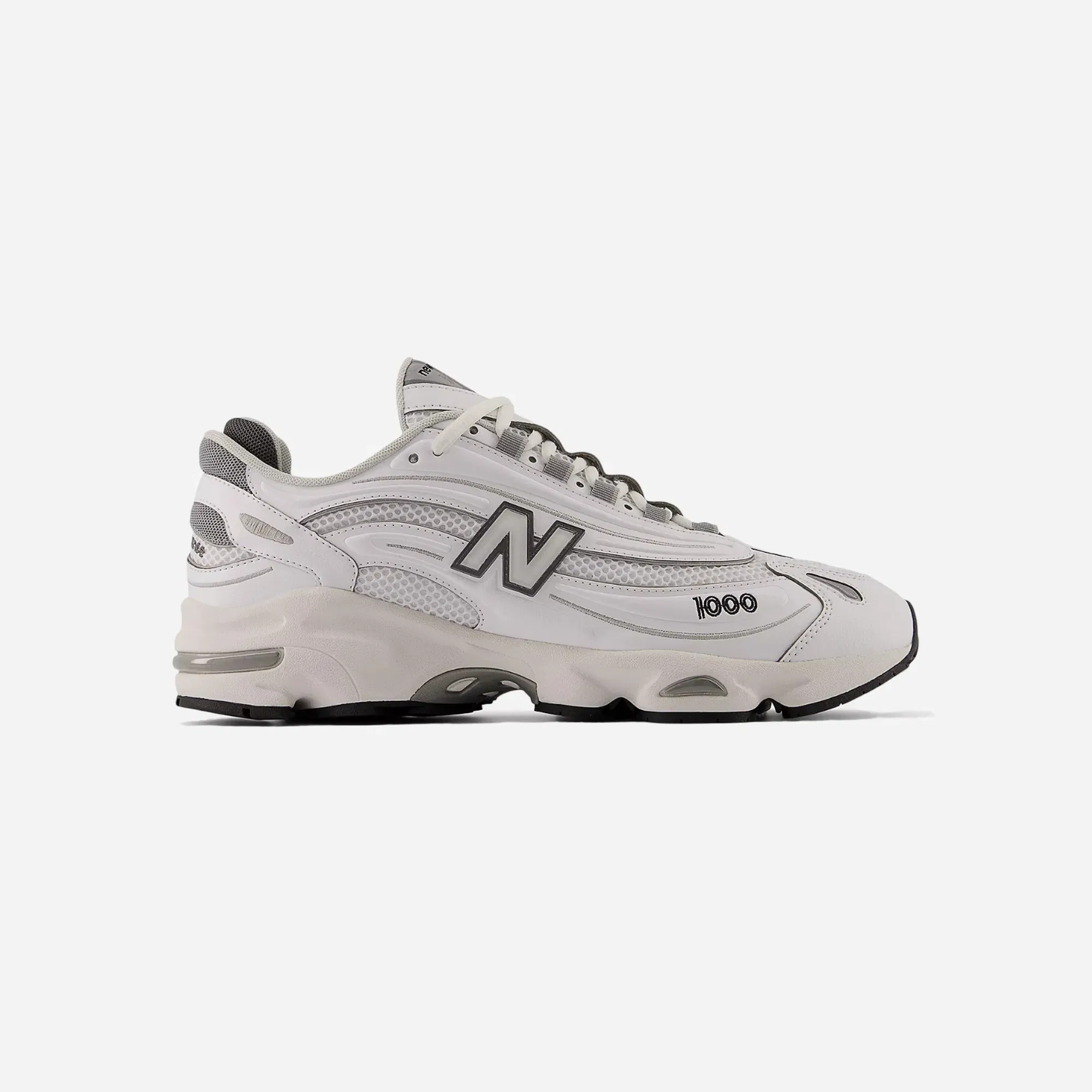 New Balance 1000 White With Grey Matter Slate Grey