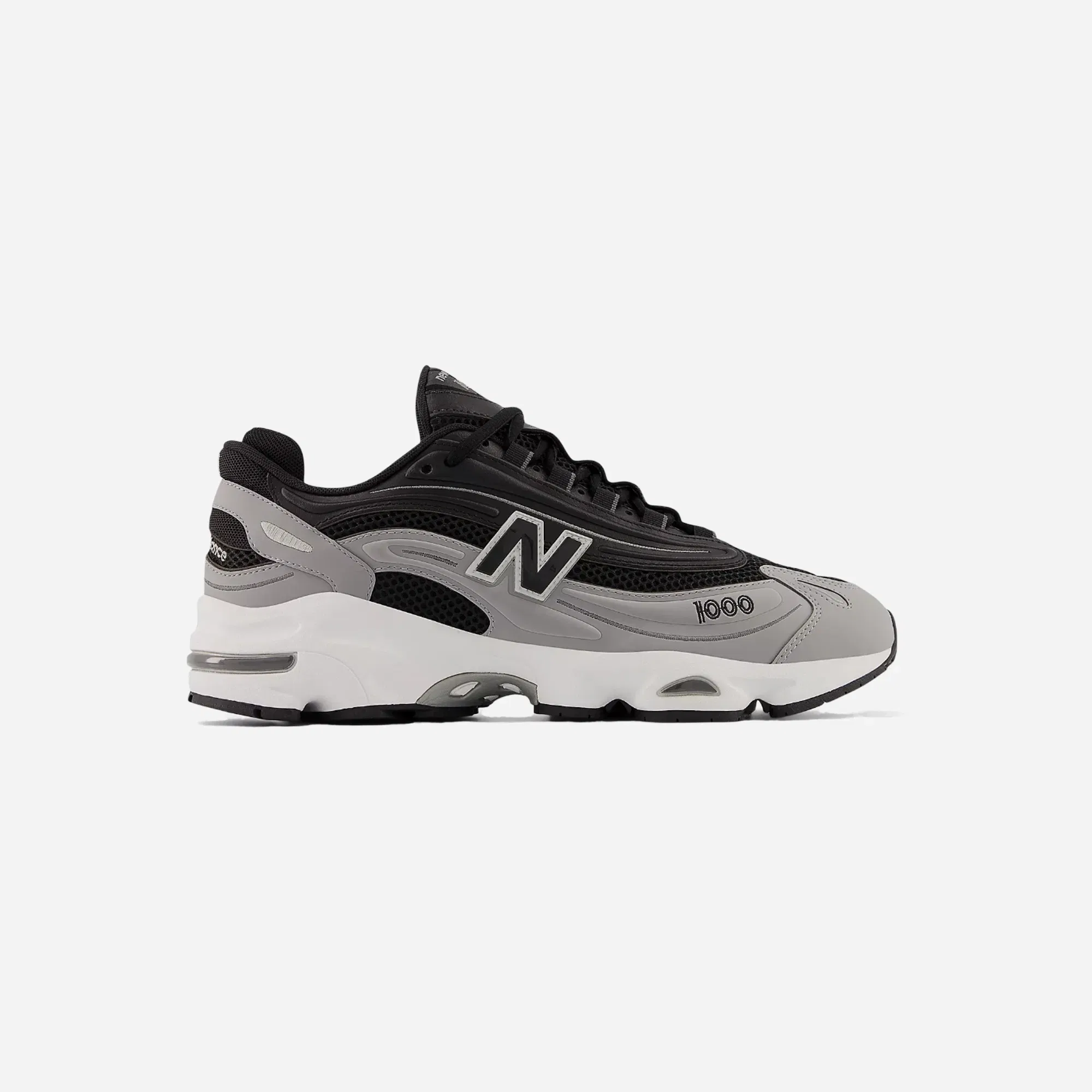 New Balance 1000 Slate Grey With Black White