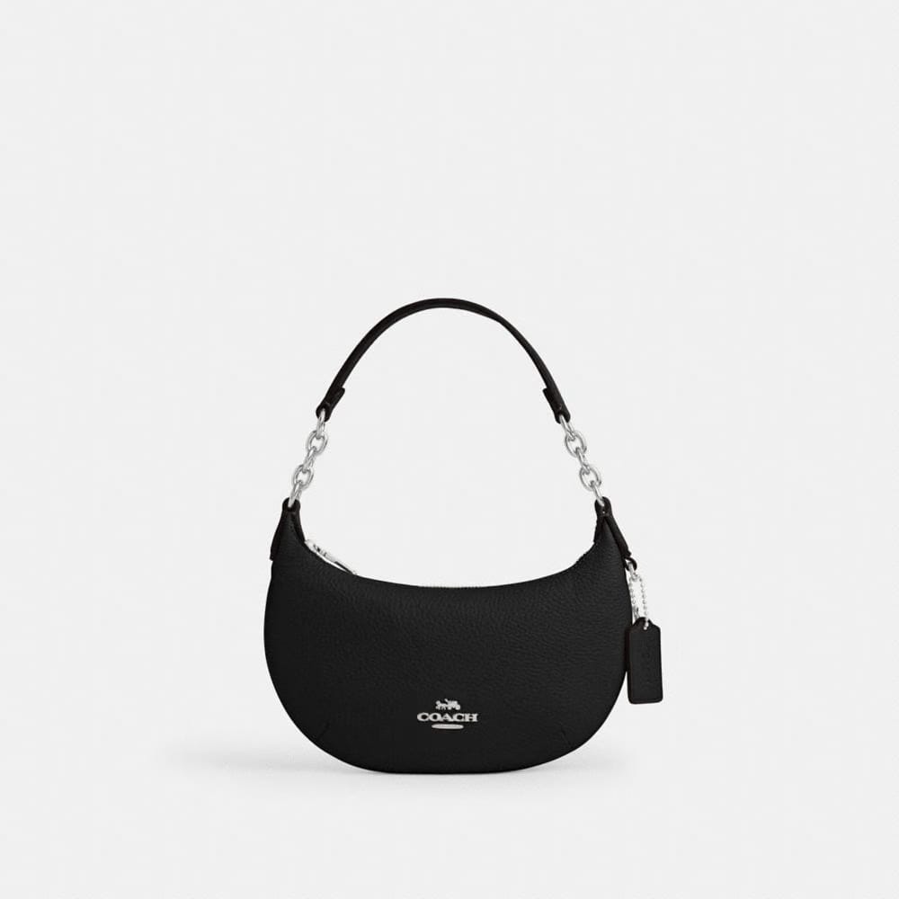 Coach Mini Payton Bag Silver Black