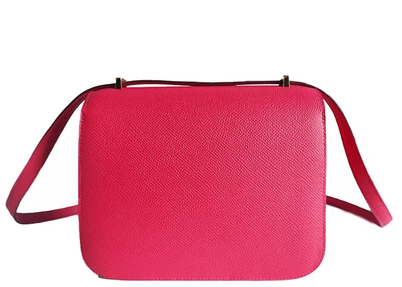 Hermes Constance III Epsom Mini 18 Rose Extreme