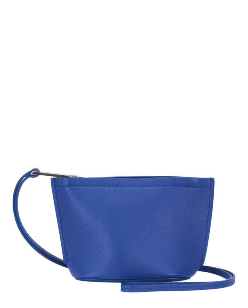 Ferragamo Micro Logo Pouch Blue