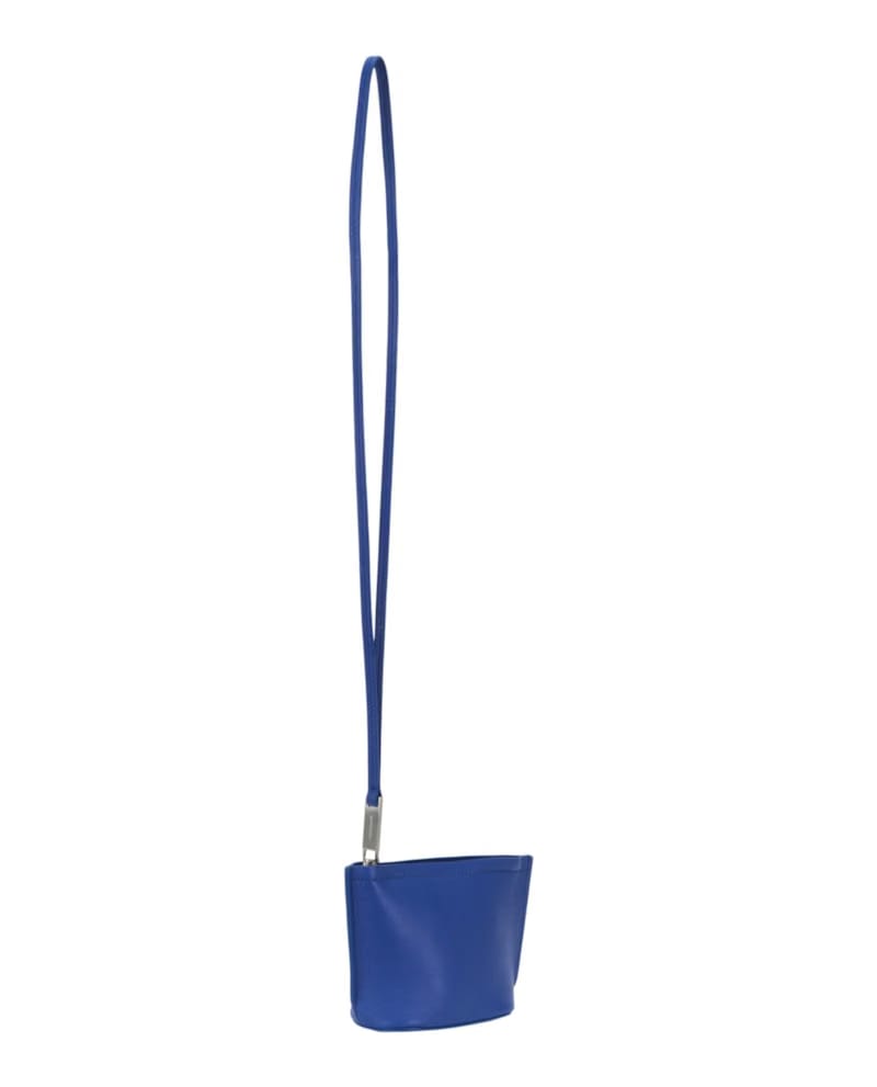 Ferragamo Micro Logo Pouch Blue