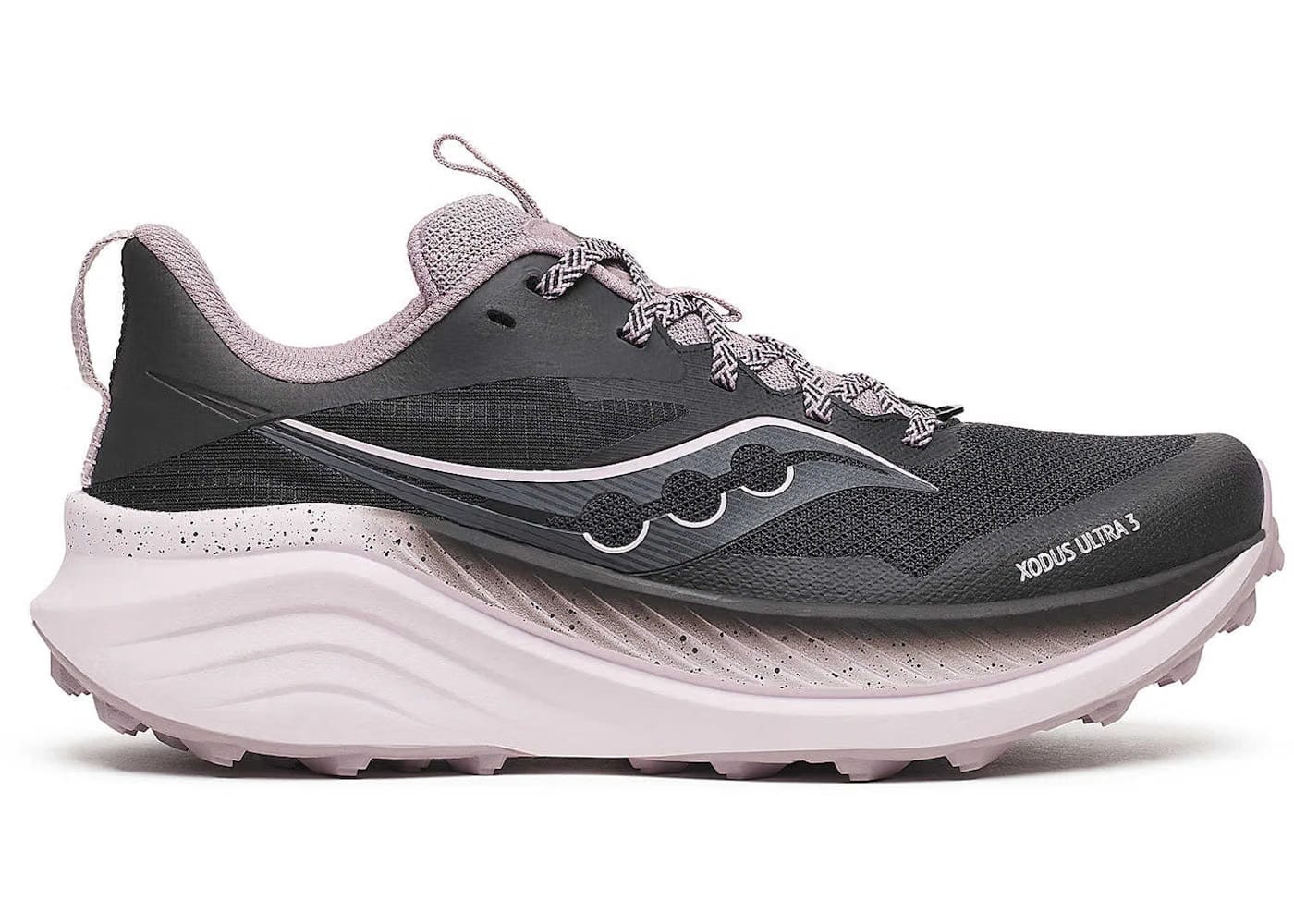 Saucony Xodus Ultra 3 Black Quail Womens