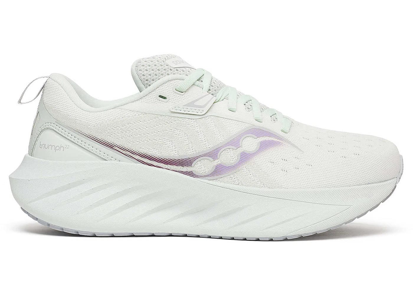 Saucony Triumph 22 White Foam Womens