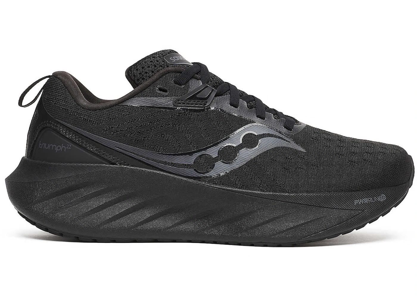 Saucony Triumph 22 Triple Black Womens