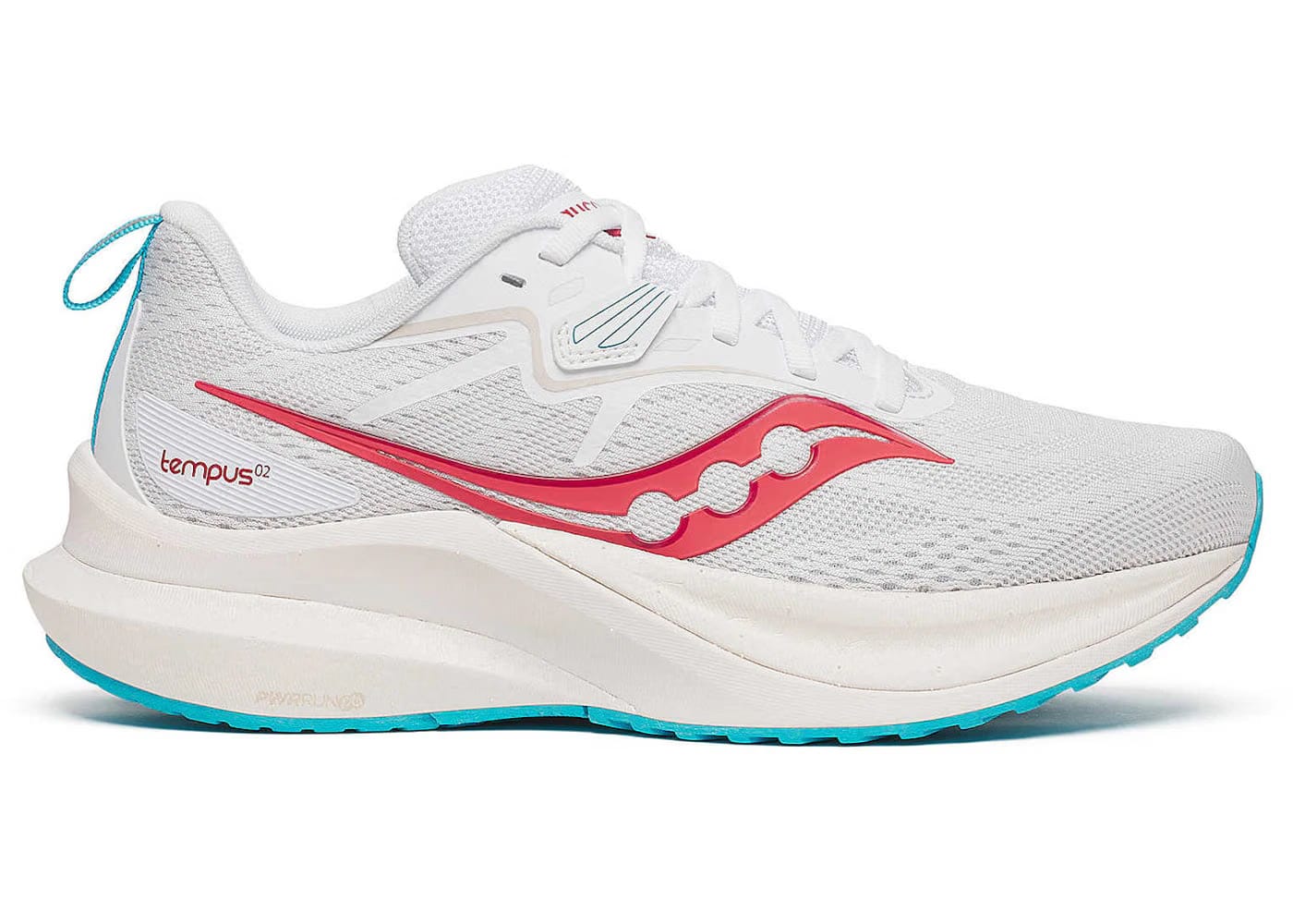Saucony Tempus 2 White Cayenne Womens