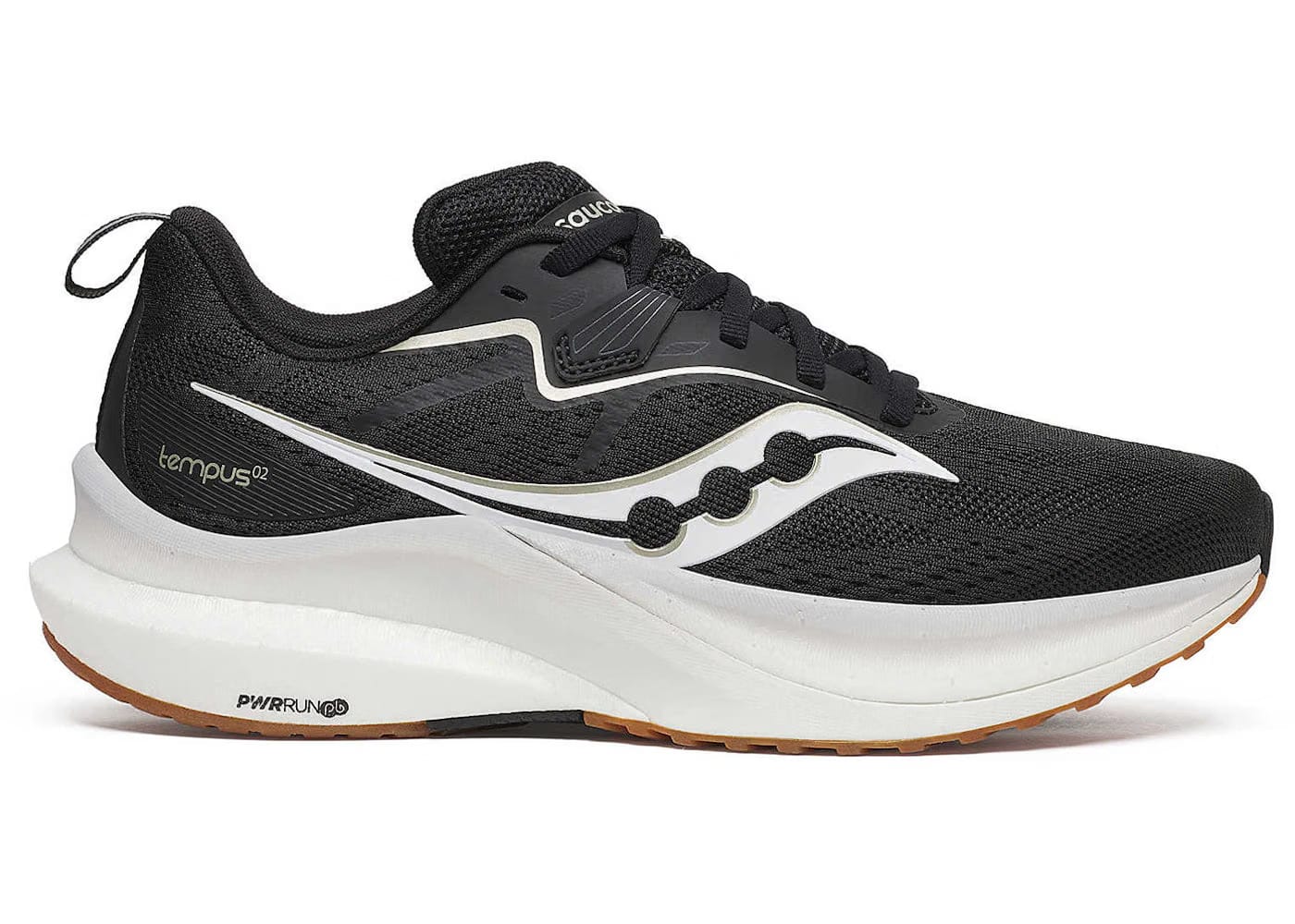 Saucony Tempus 2 Black White Womens