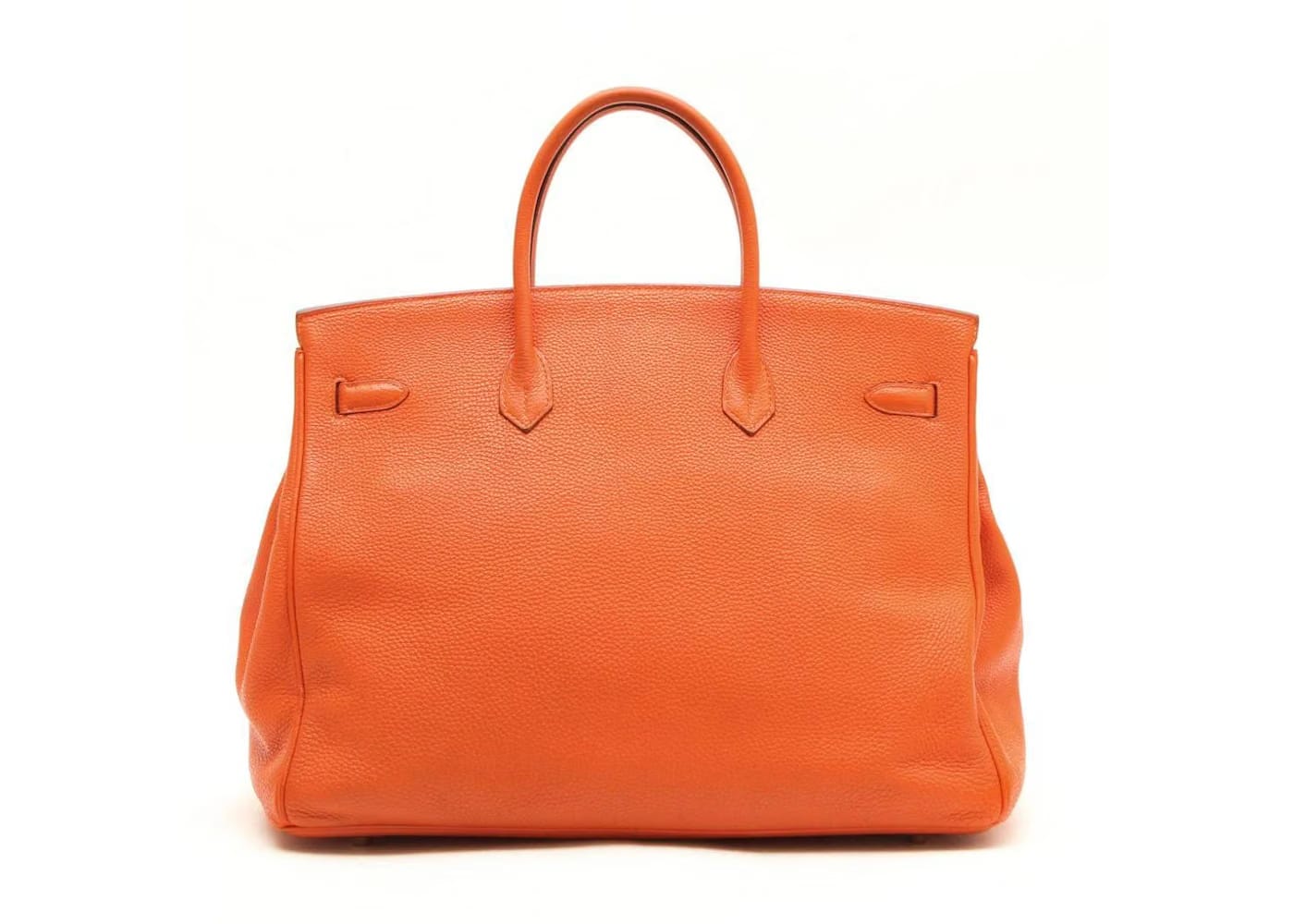 Hermes Birkin Togo 40 Gold-tone Orange