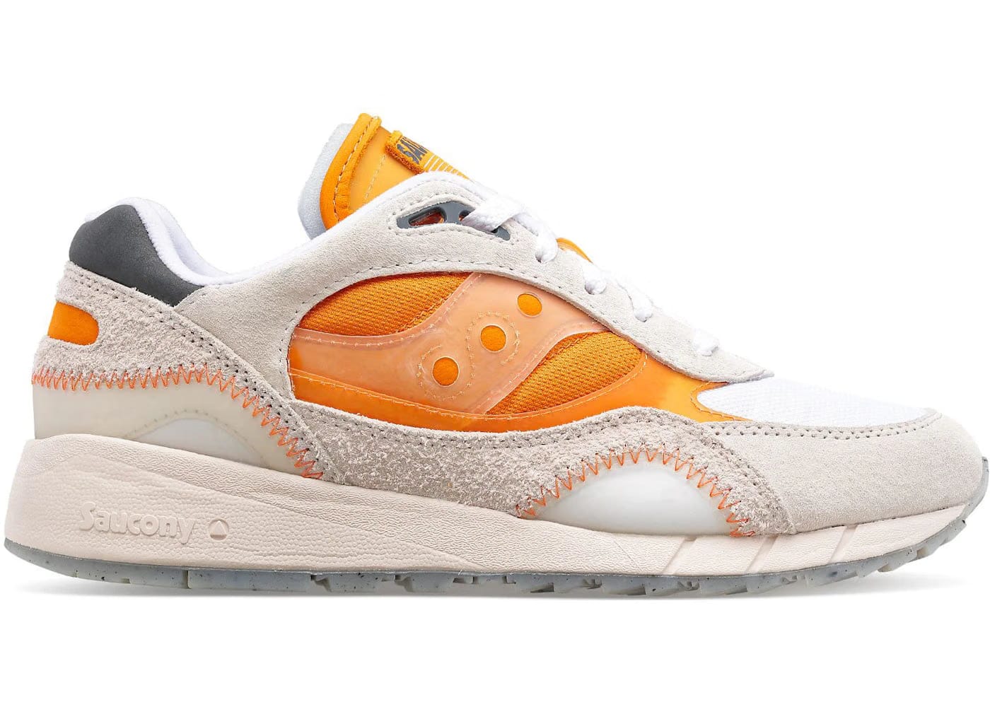 Saucony Shadow 6000 Transparent White Orange