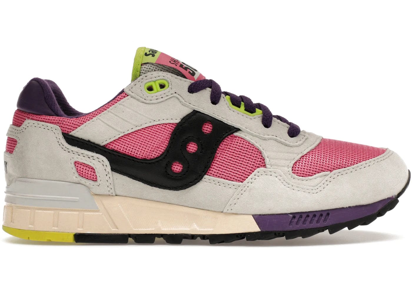 Saucony Shadow 5000 Beige Pink Purple