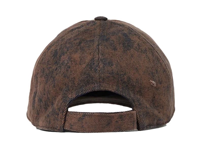 Dolce & Gabbana Distressed Logo Plaque Cap Brown