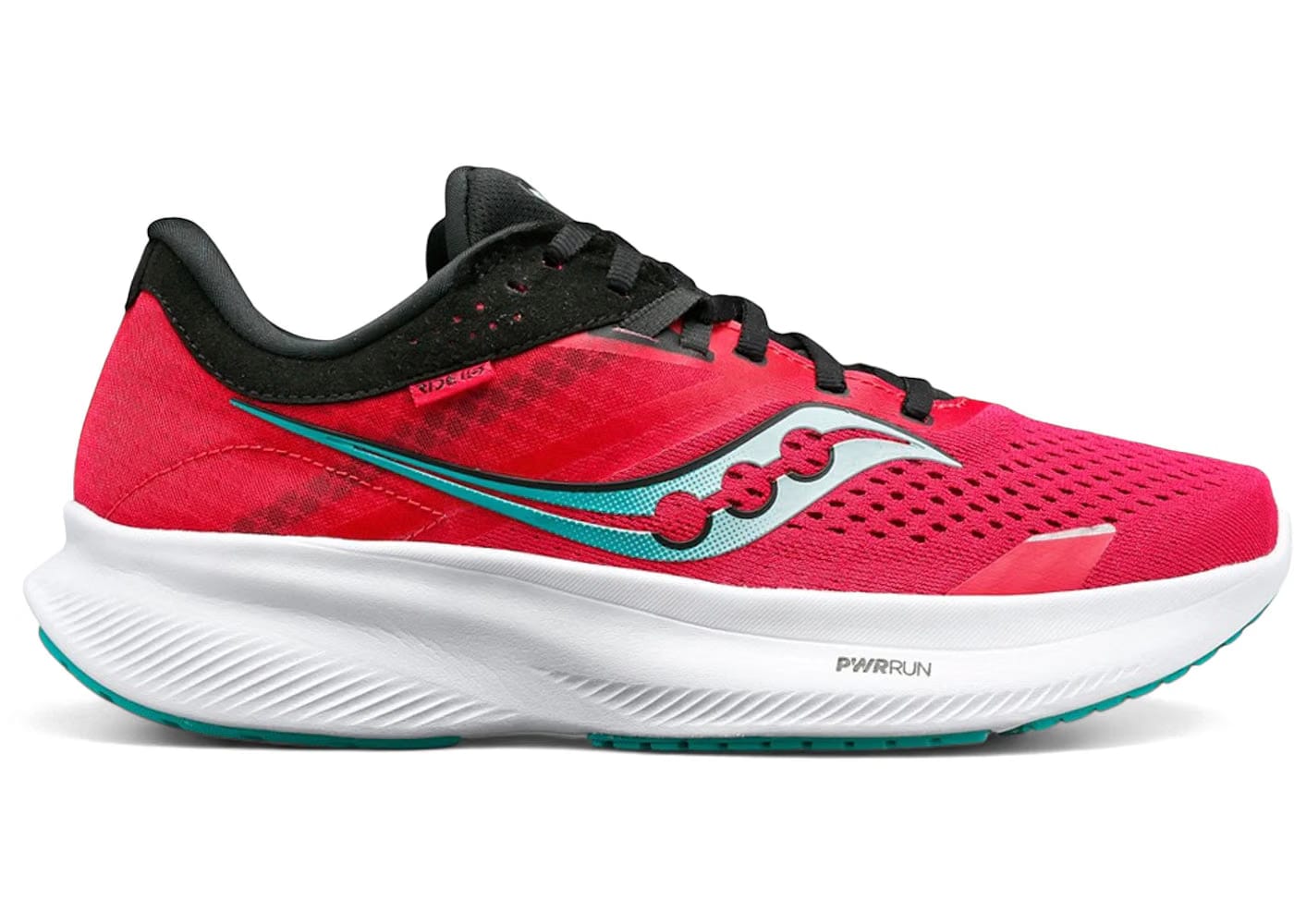 Saucony Ride 16 Rose Black Womens