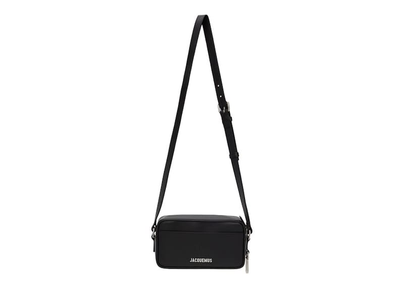 Jacquemus Le Baneto Strap Pochette Bag Black