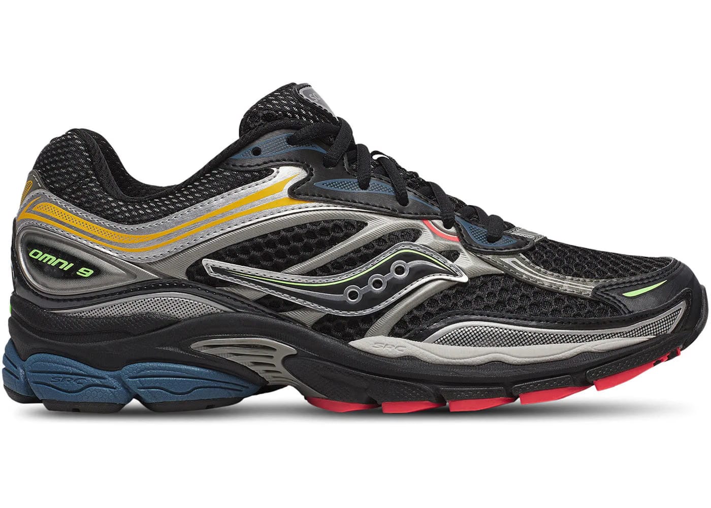 Saucony Progrid Omni 9 Black Silver Multi