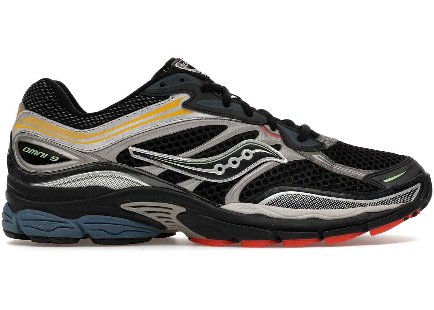 Saucony Progrid Omni 9 Black Silver Multi