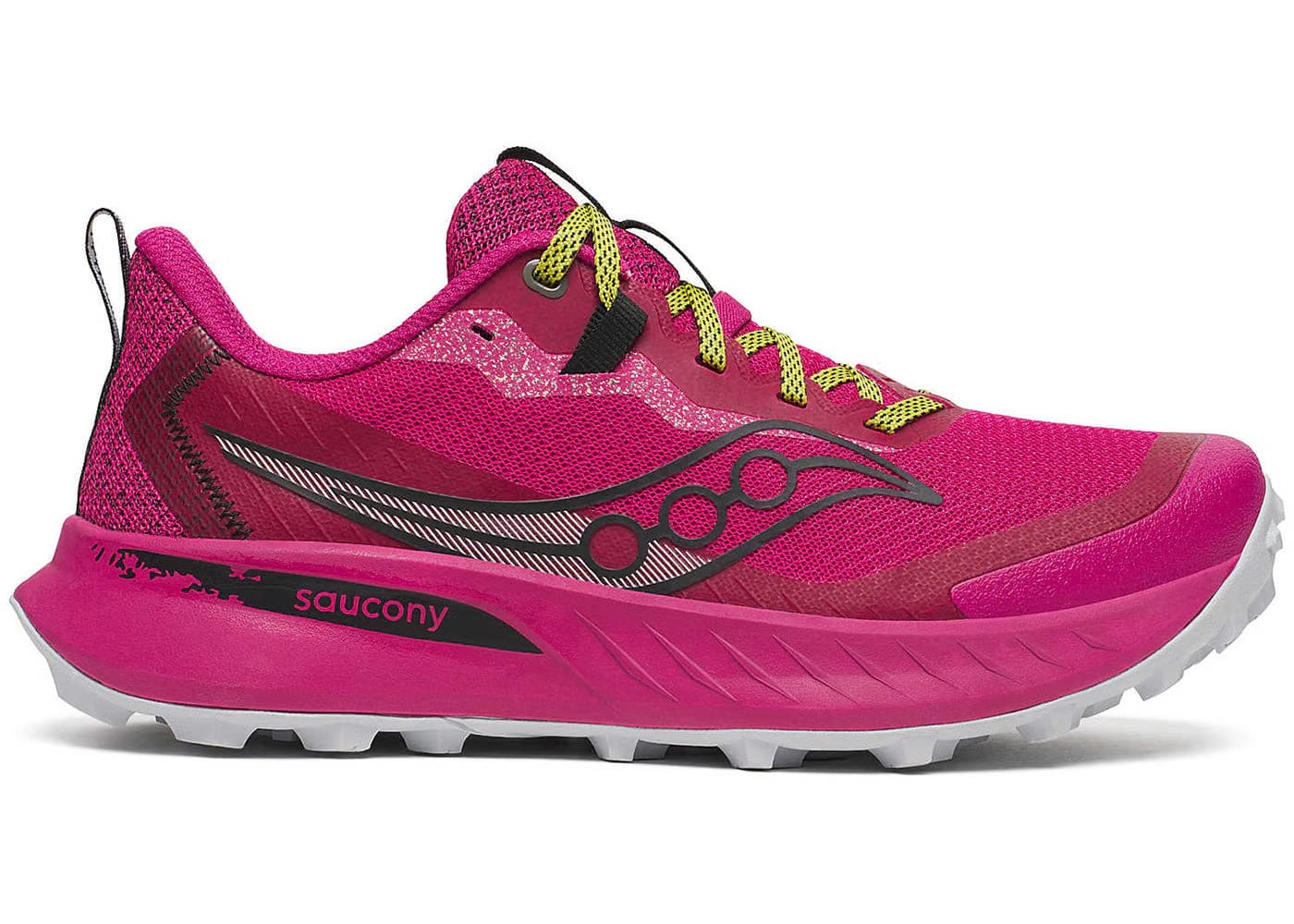 Saucony Peregrine 15 Magenta Black Womens