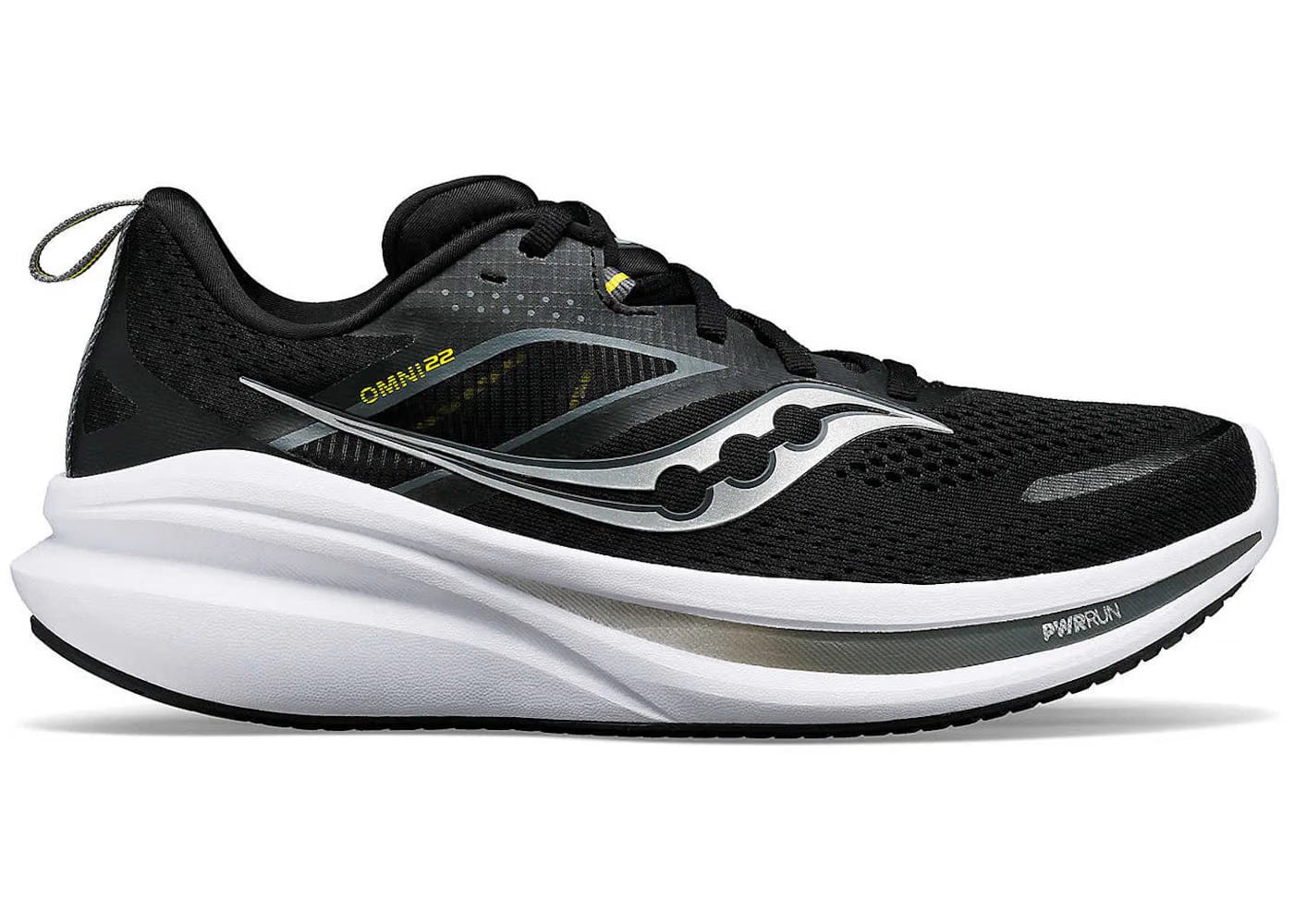 Saucony Omni 22 Black White Womens