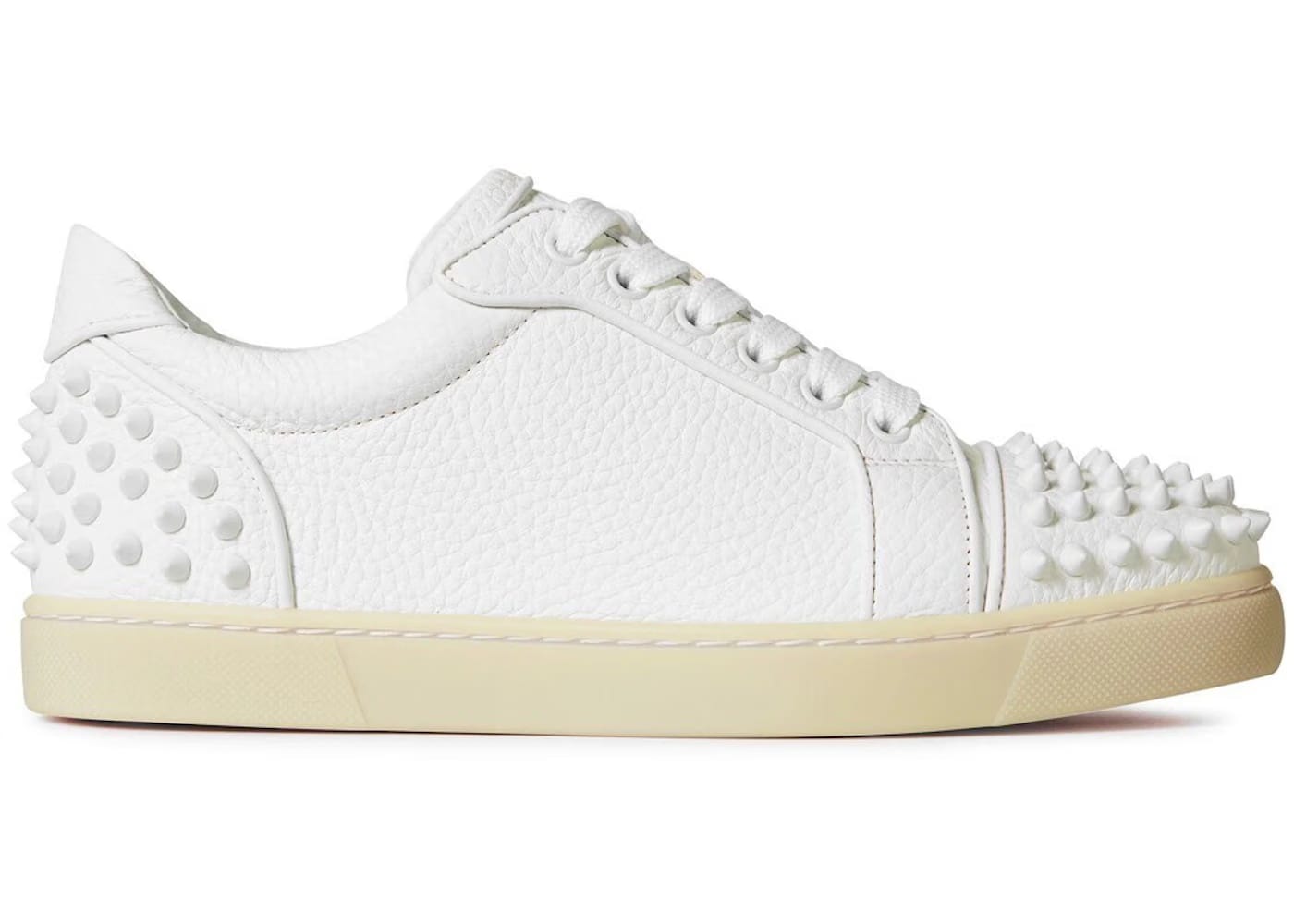 Christian Louboutin Vieira 2 Orlato Flat Bianco (Womens)