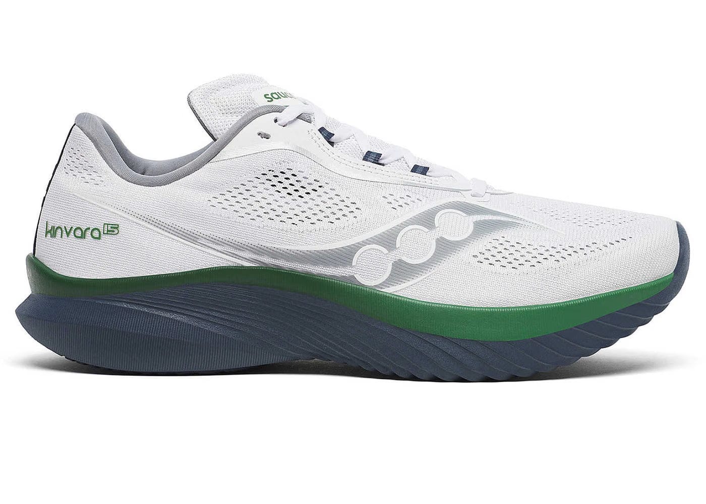 Saucony Kinvara 15 White Navy