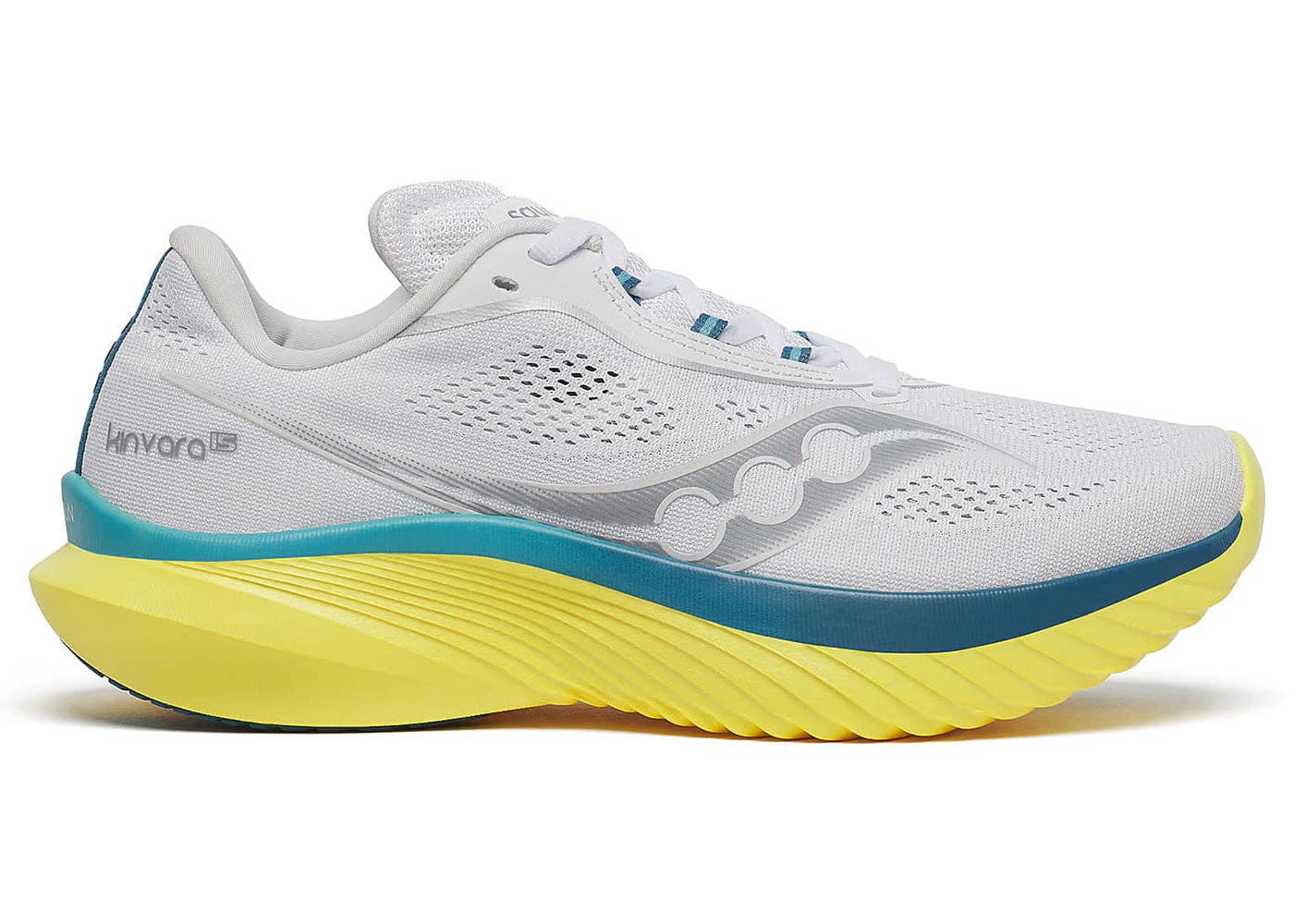 Saucony Kinvara 15 White Finch Womens