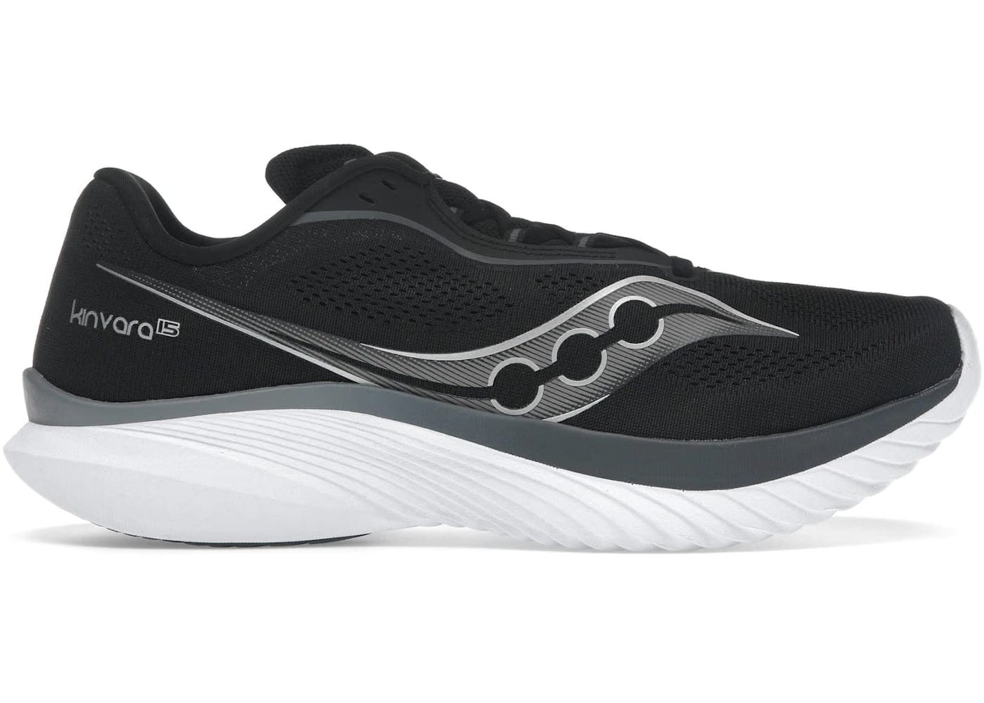 Saucony Kinvara 15 Black White