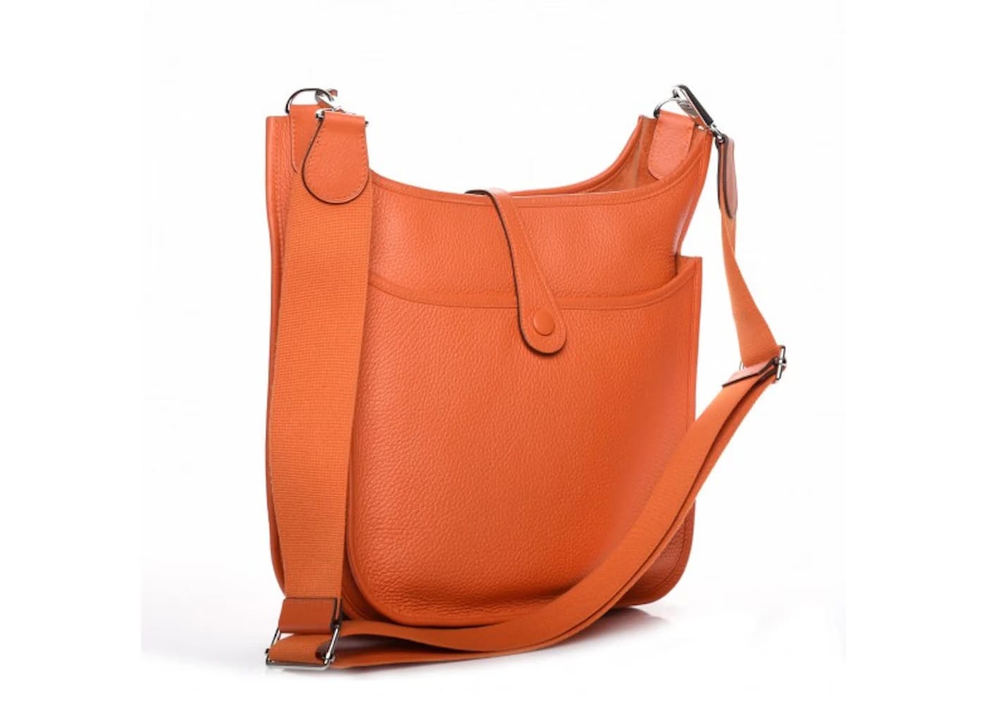 Hermes Evelyne III Taurillon Clemence PM Feu