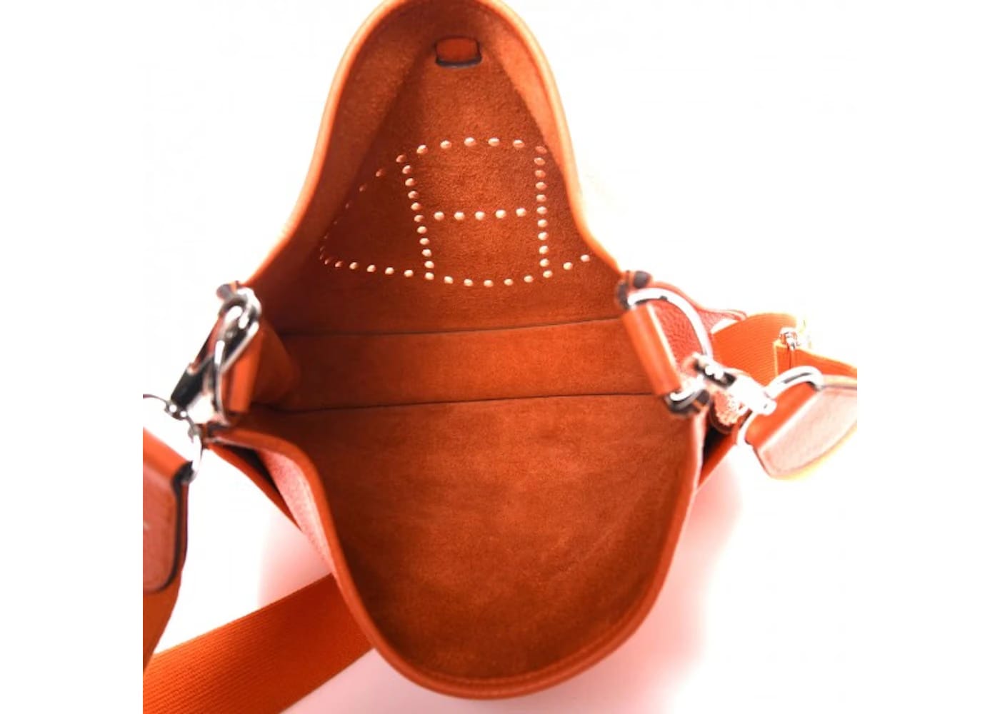 Hermes Evelyne III Taurillon Clemence PM Feu