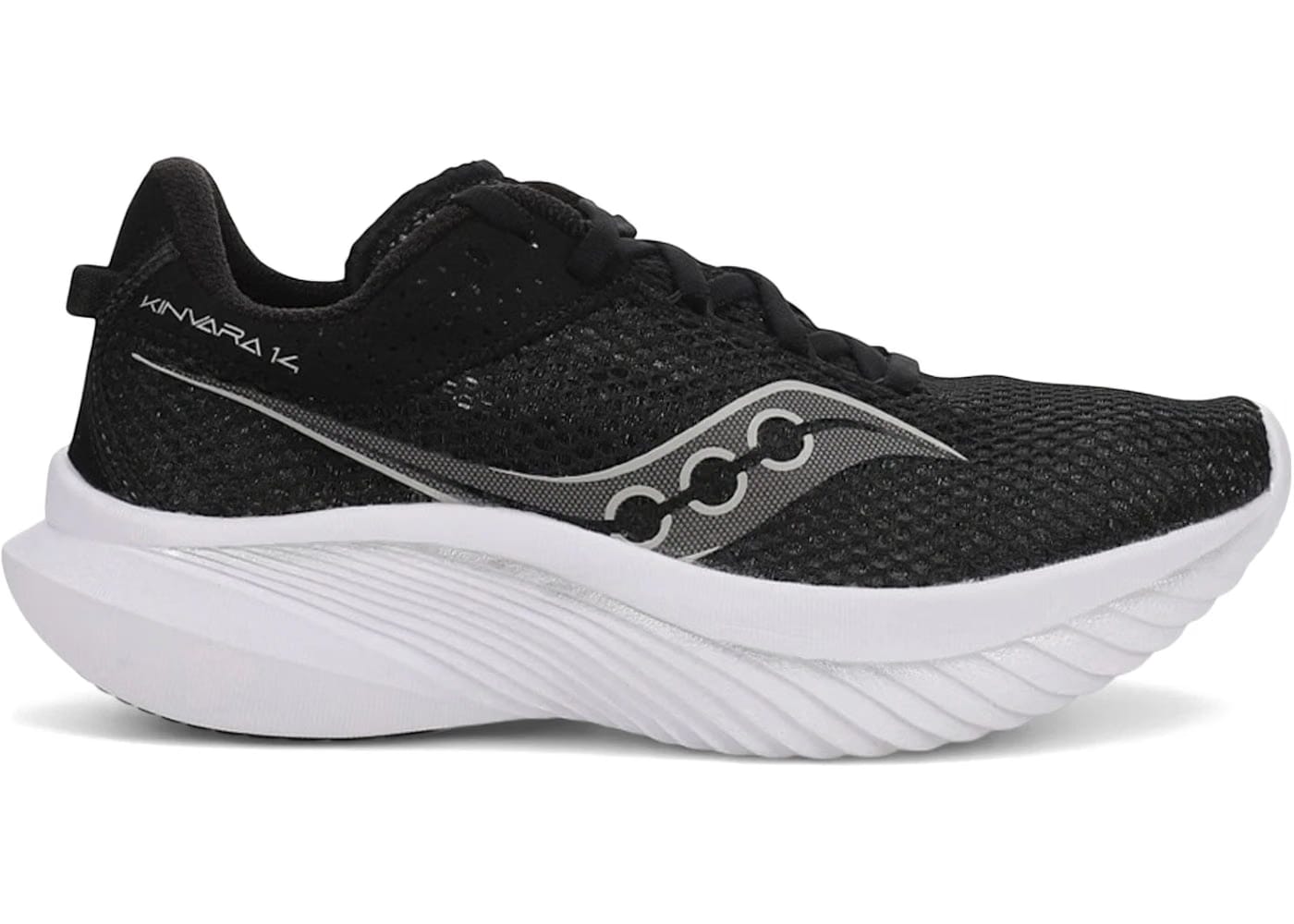 Saucony Kinvara 14 Black White Womens
