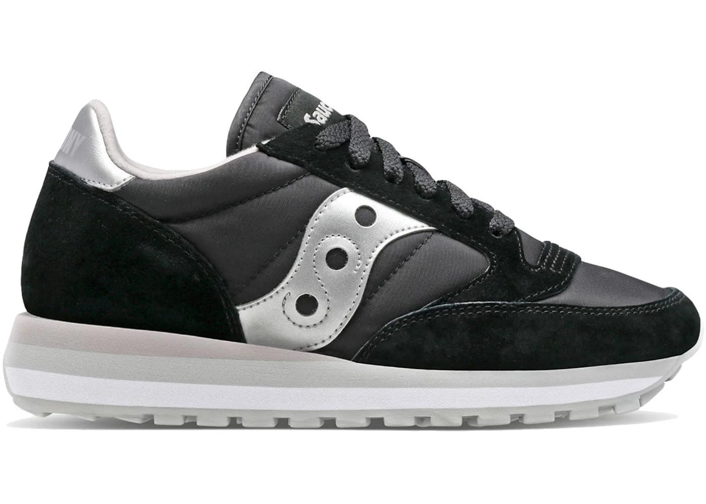 Saucony Jazz Triple Black Silver Womens