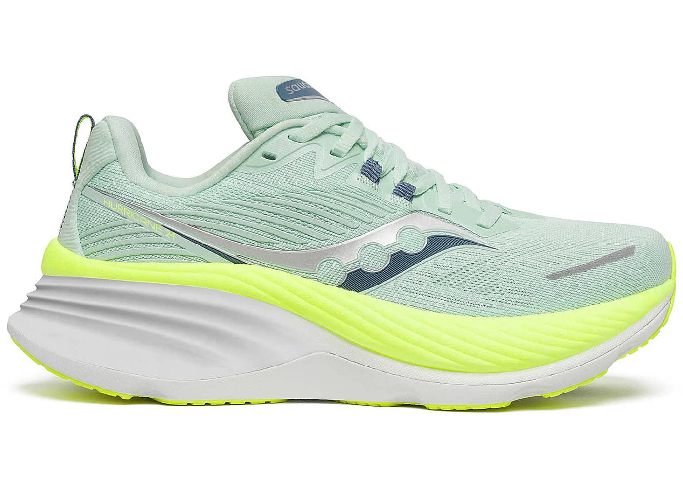 Saucony Hurricane 24 Jade Citron Womens