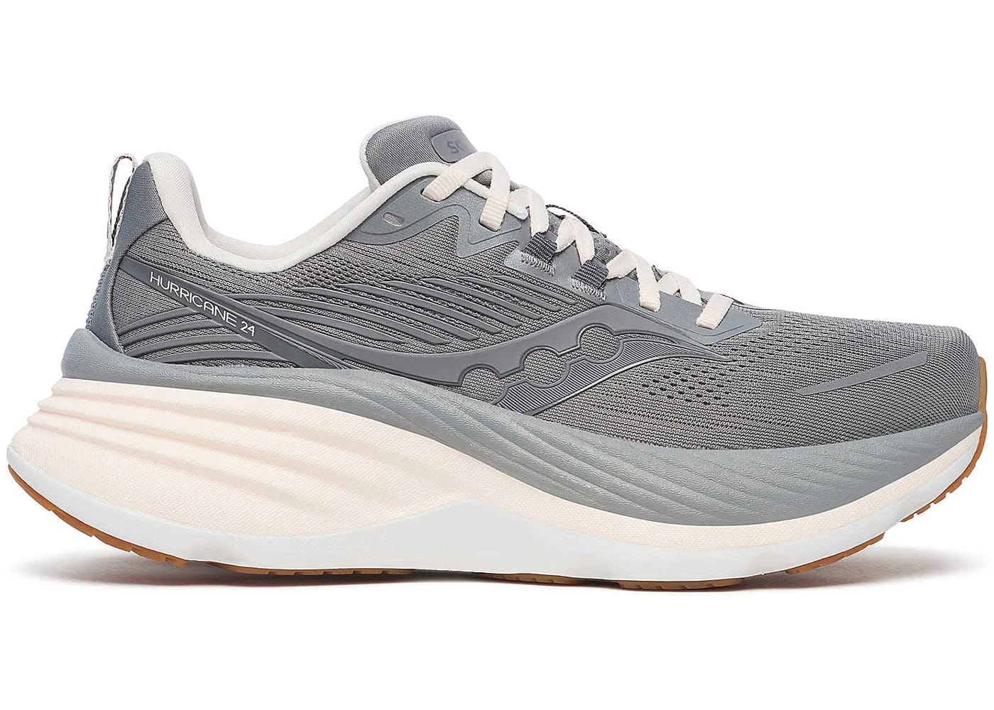Saucony Hurricane 24 Cinder Gum Womens