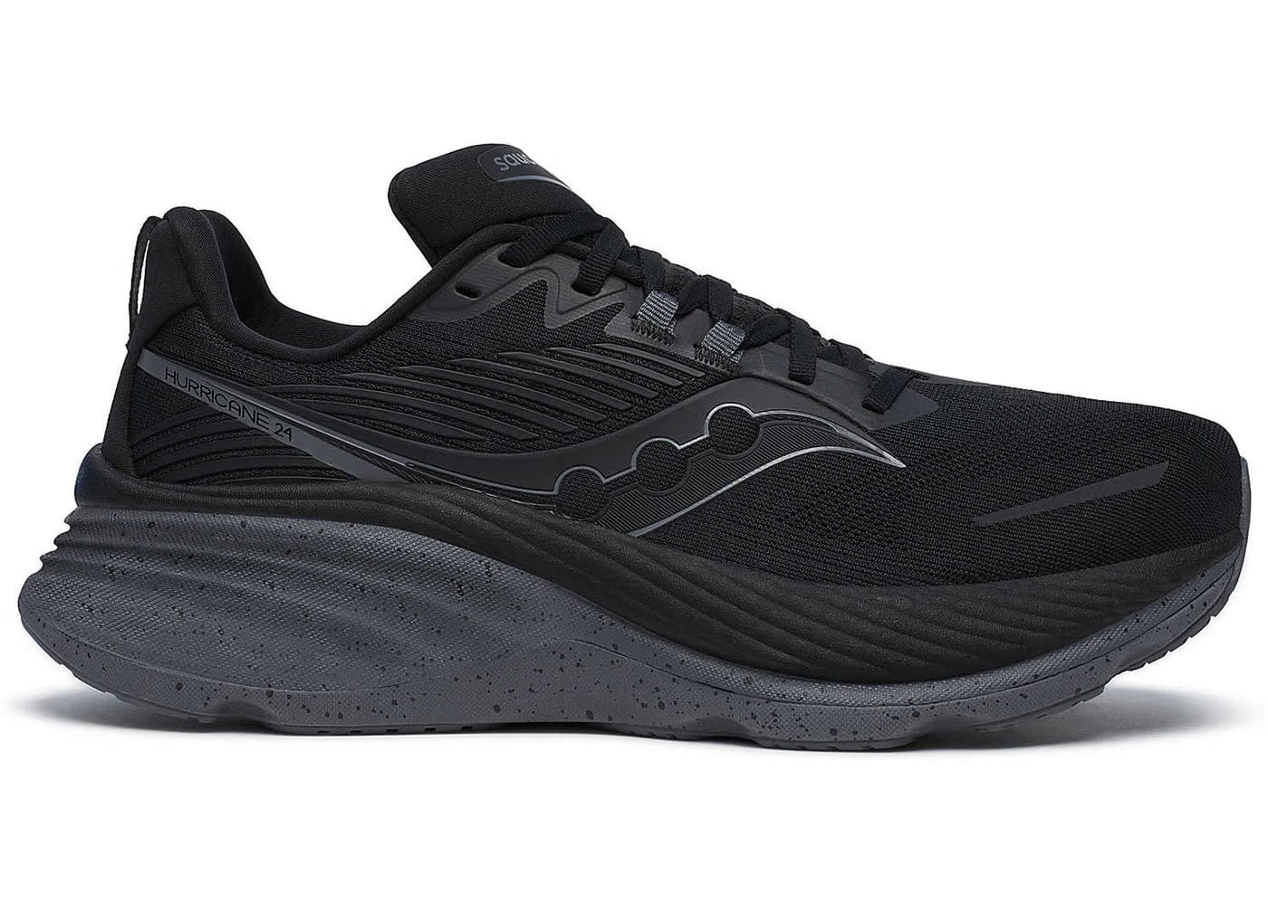 Saucony Hurricane 24 Black Shadow