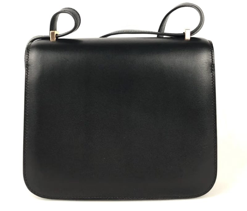 Hermes Constance Evercalf Rose Gold Mini 18 Noir