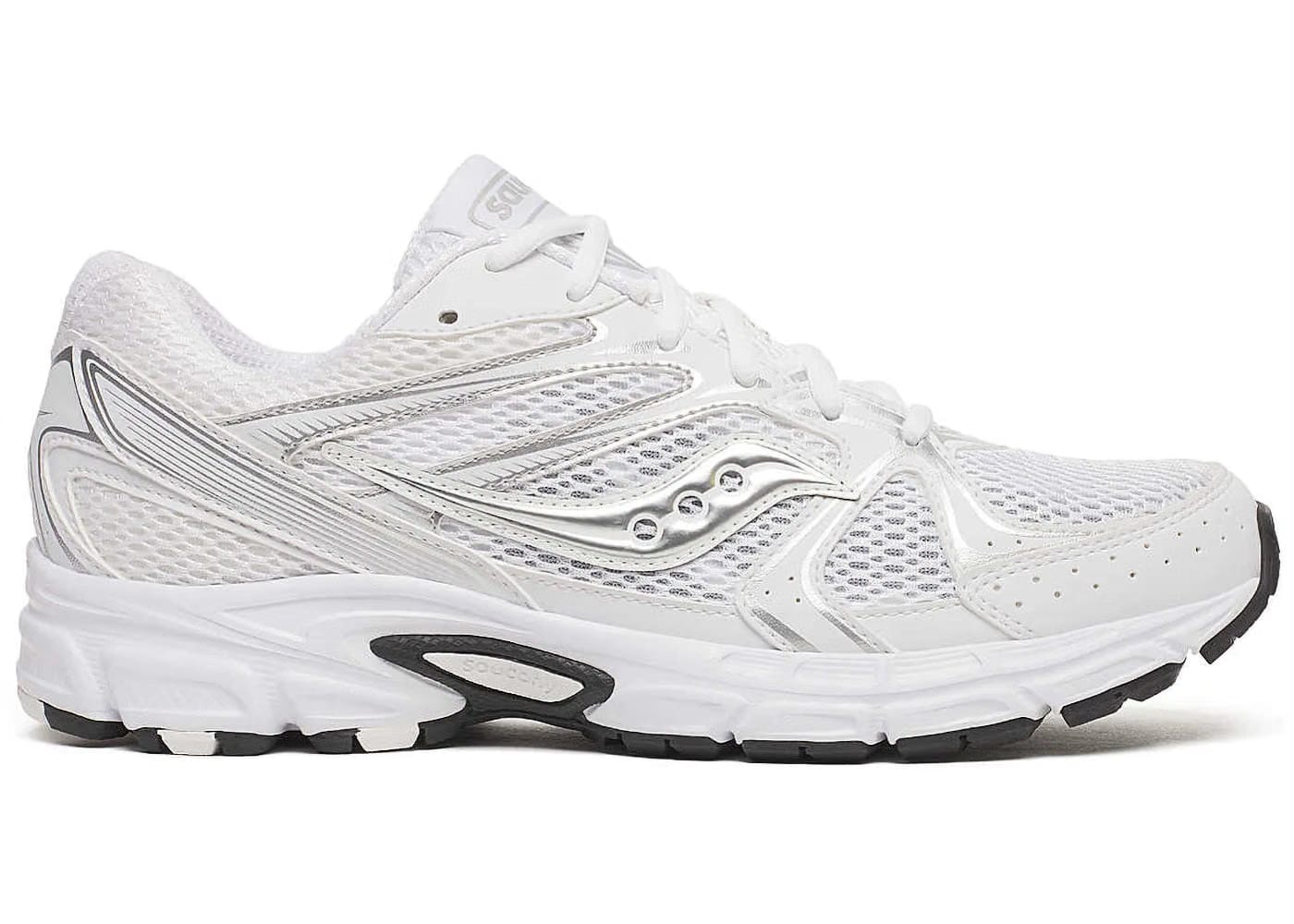 Saucony Grid Ride Millennium White Silver Black