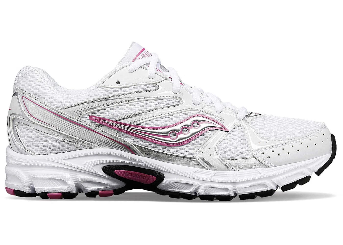 Saucony Grid Ride Millennium White Pink Womens